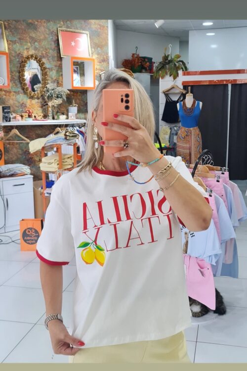 SICILIA PAMUK TSHIRT
